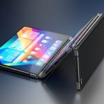 Концепт-рендер складного смартфона Samsung Galaxy Z TriFold с тремя экранами