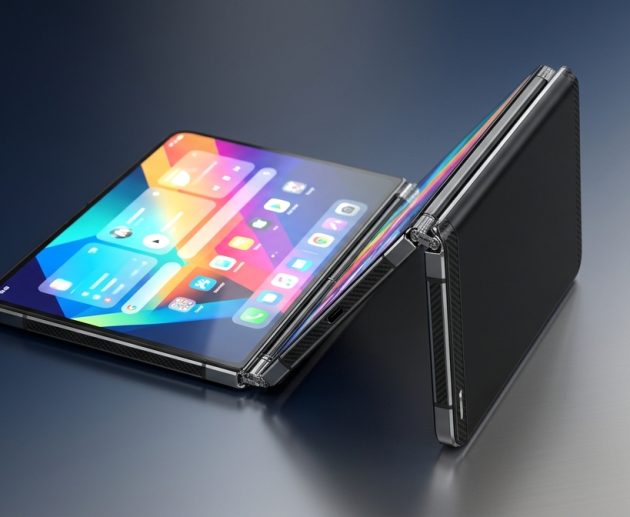 Концепт-рендер складного смартфона Samsung Galaxy Z TriFold с тремя экранами