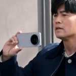 Предполагаемый vivo X500 Pro на шпионском фото во время рекламной съёмки