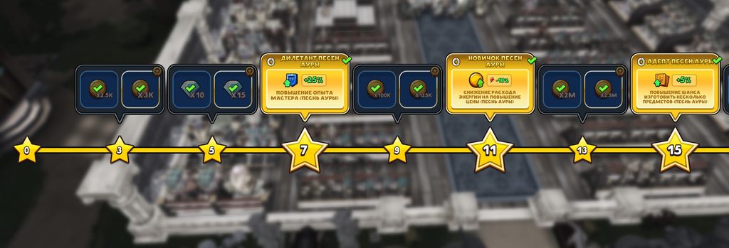 Прогрес креслення та відкриття наступного blueprint у Shop Titans