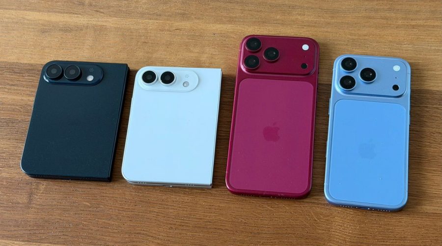 Макеты iPhone 18 Pro, iPhone 18 Pro Max и складного iPhone Ultra