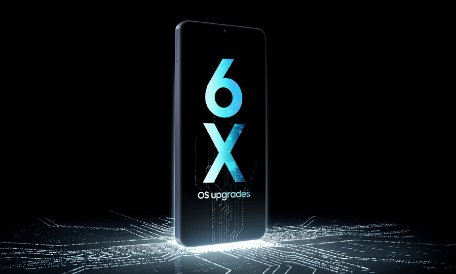 Samsung Galaxy A08 шість поколінь оновлень Android